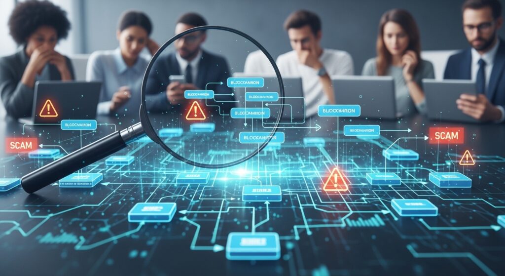 How Blockchain Transparency Can Help Fight Scams