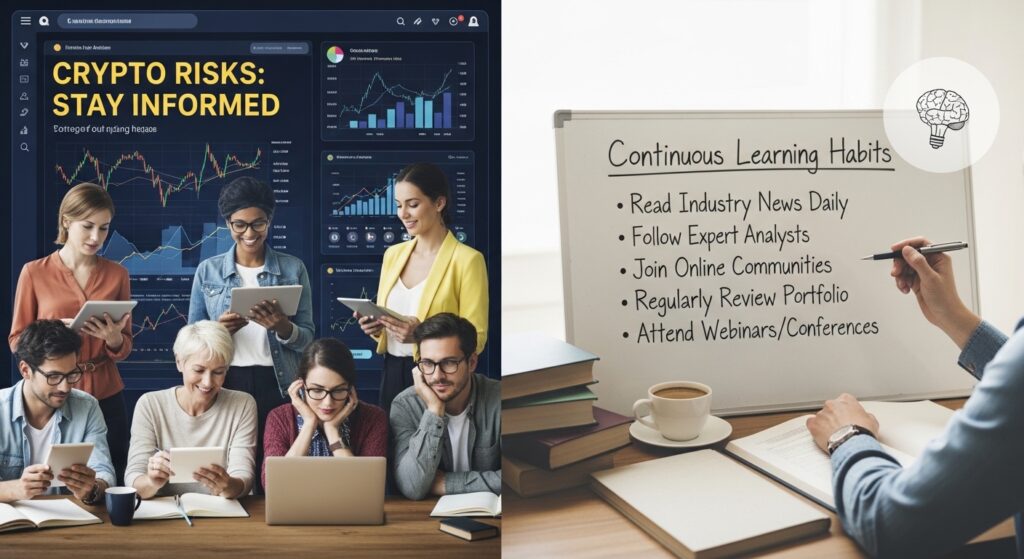 How to Educate Yourself Continuously About Crypto Risks