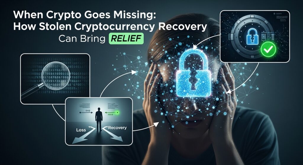 How Stolen Cryptocurrency Recovery Can Bring Relief, stolen crypto recovery services
