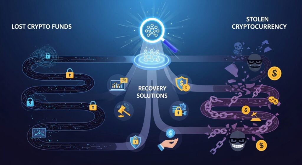 how to find lost crypto