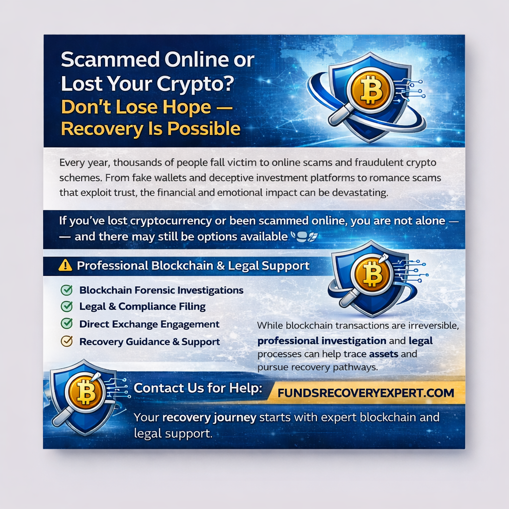 Scammed Online or Lost Crypto